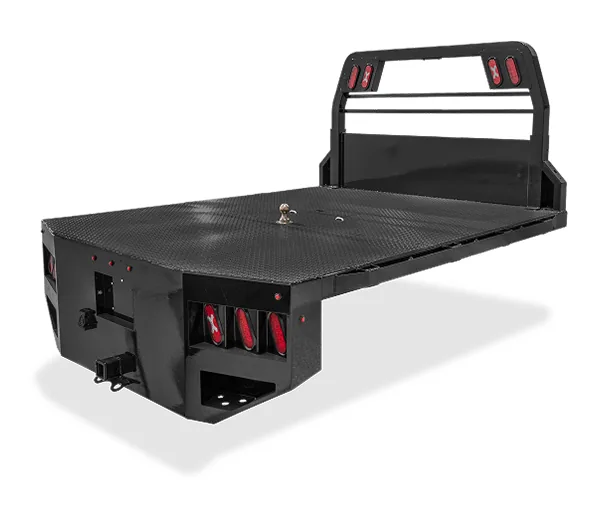 Steel truck flatbed Steel truck flatbed that replaces the factory pickup box